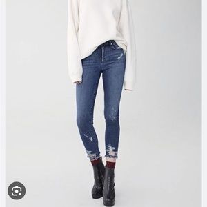 AGolde - Sophie High Rise Skinny Crop - Paradox